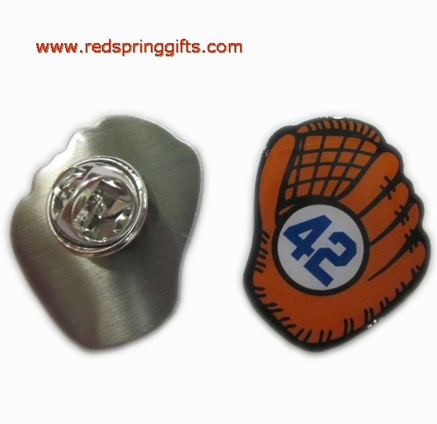stainless steel printing pin, cheap pin, promotion pin