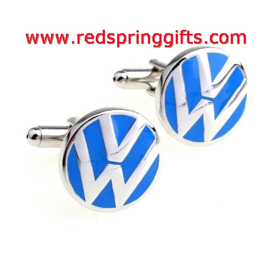 Volkswagen metal man's cufflinks