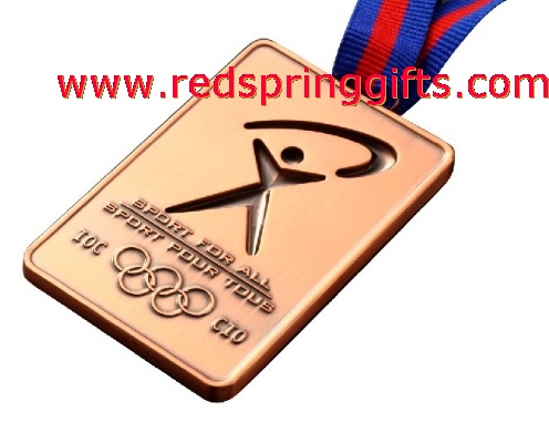 Metal sports medals