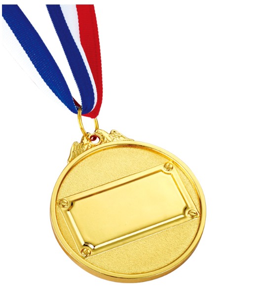 zinc alloy blank gold medal