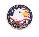 American military soft enamel pin