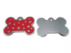 Fashion metal dog tag, star dog tag